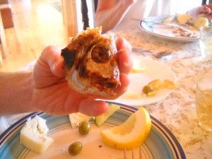 Step out of Your Food Comfort Zone Eating a Fish Head