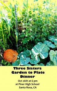 Three Sisters Garden to Plate Dinner