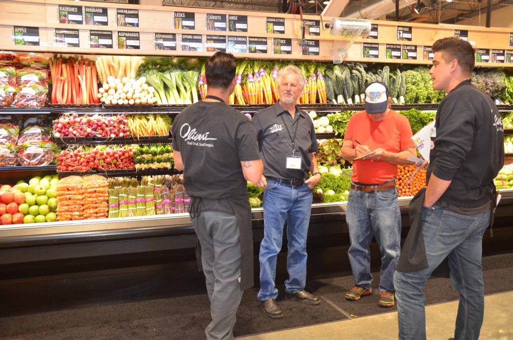 I enjoyed talking with Steve Maass, the founder and owner of Oliver’s Market, along with Mike Petersen, Jeritt Skelton, Ricardo Ortiz, and Huy Ma.