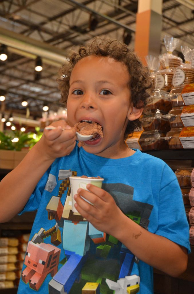 Kids loved the free ice cream. I did, too
