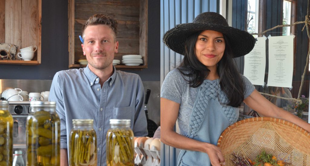 Jason Sakach and Dalia Martinez, owners of the Naked Pig