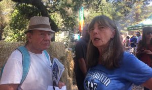 Got Cider - Jonah Raskin interviewing Darlene Hayes at the 2016 Gravenstein Apple Fair