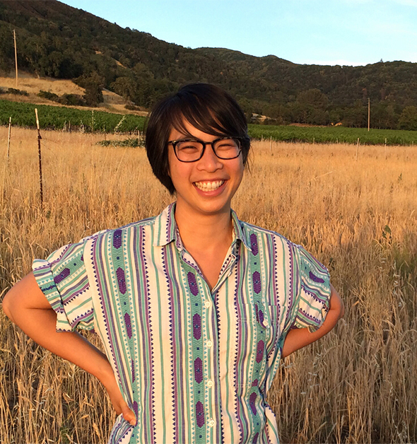 Farmer Mai (Nguyen) taught us the difference between whole and refined grain, knowledge we'll use during our yearlong partnership with the California Grain Campaign.