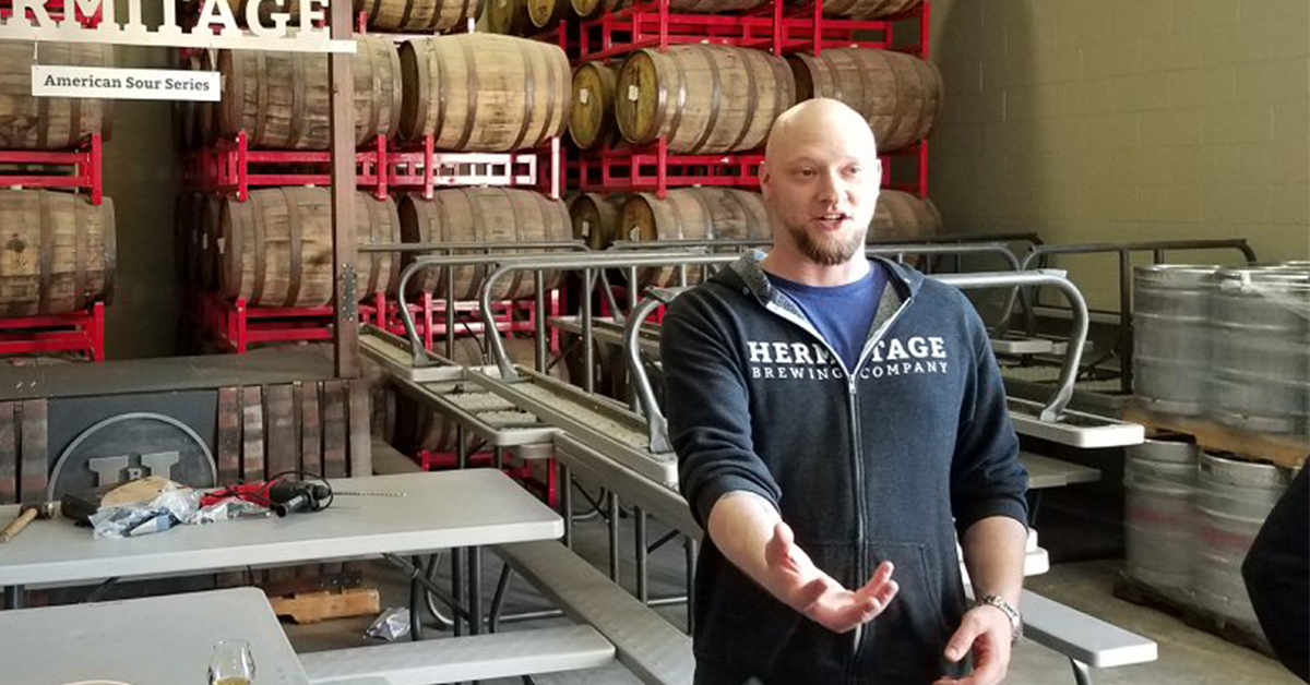 Greg Filippi, Head Brewer & Cellarmaster, explains how the beer of Hermitage Brewing Company is “A Retreat From the Ordinary”.