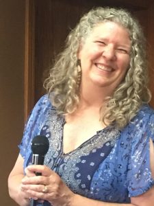 Catherine Thode at Slow Food Honoree Dinner, June 23, Estero Cafe, Valley Ford, CA