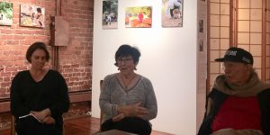 Panel at Gravenstein Reboot forum for Karen Preuss's Photo Exhbit at Canessa Gallery in San Francisco