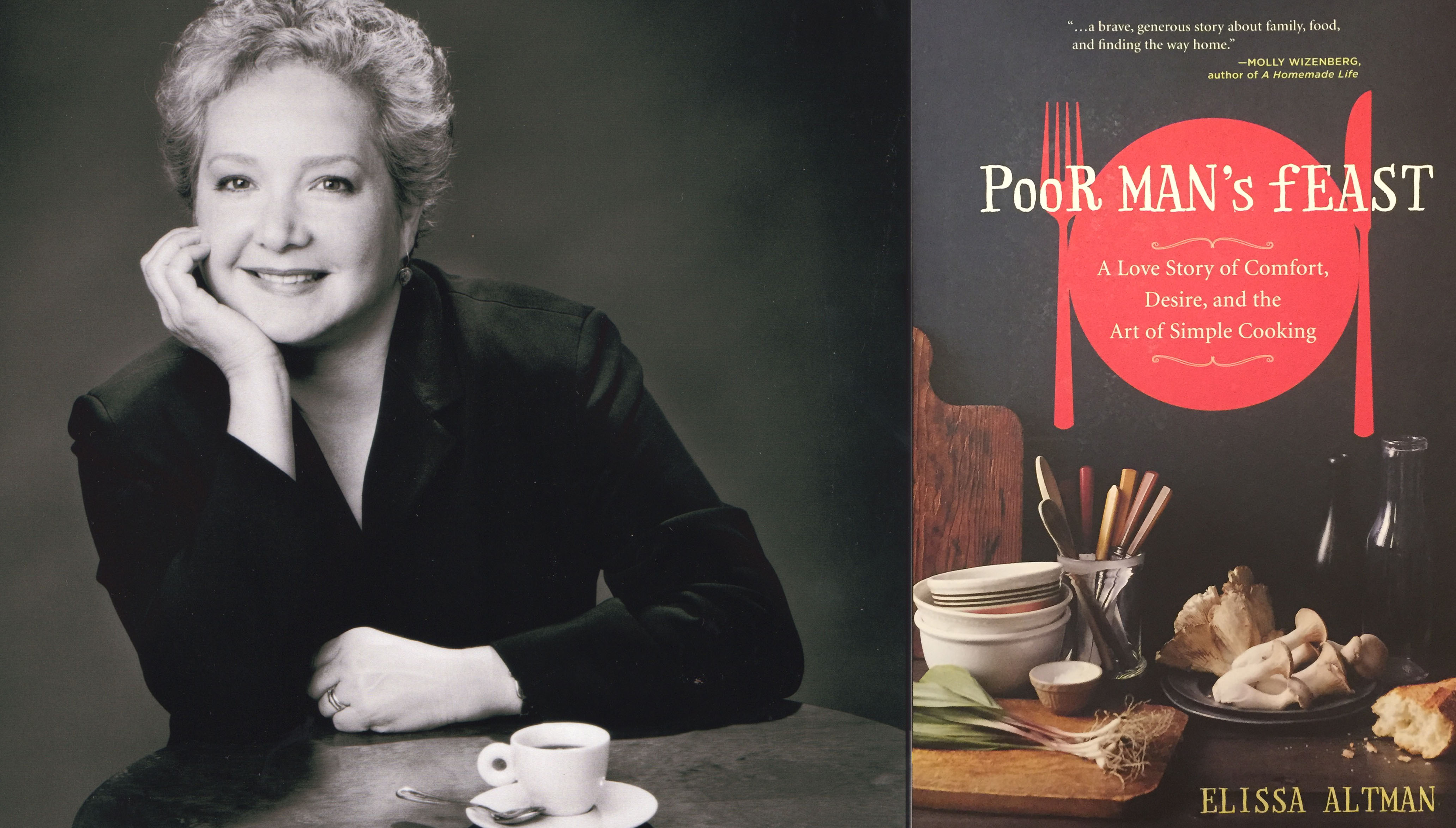 Poor Man's Feast: A Love Story of Comfort, Desire, and the Art of Simple Cooking, by Elissa Altman: Next Book Group Selection