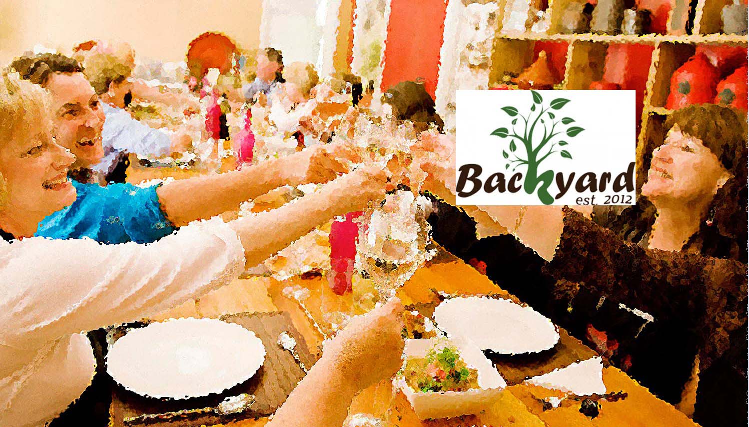 Slow Food dinner at Backyard in Forestville