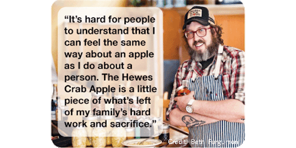 Travis Milton, Crabapple farmer