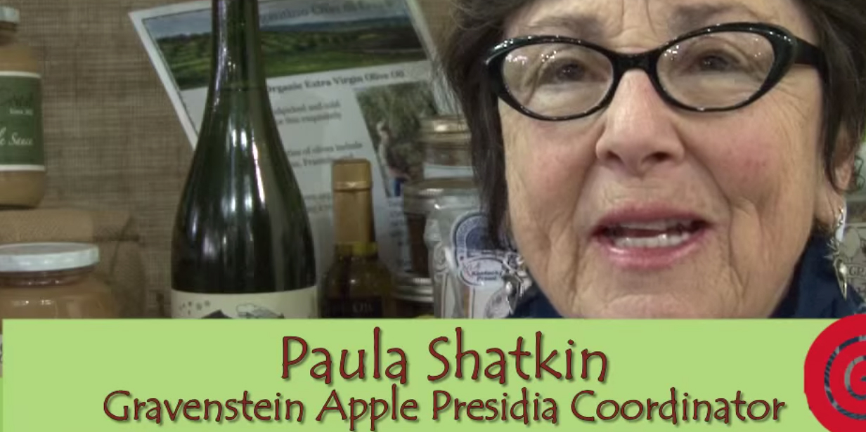 Paula Shatkin, longterm Gravenstein Apple Presidium Leader