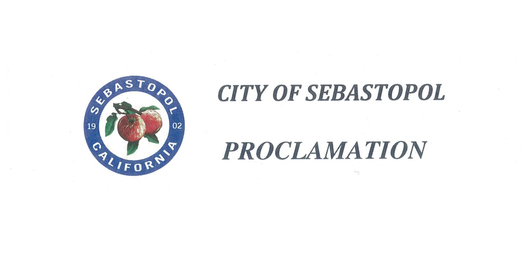 A Proclamation of the City Council Proclaiming August 2015 as Gravenstein Apple Month