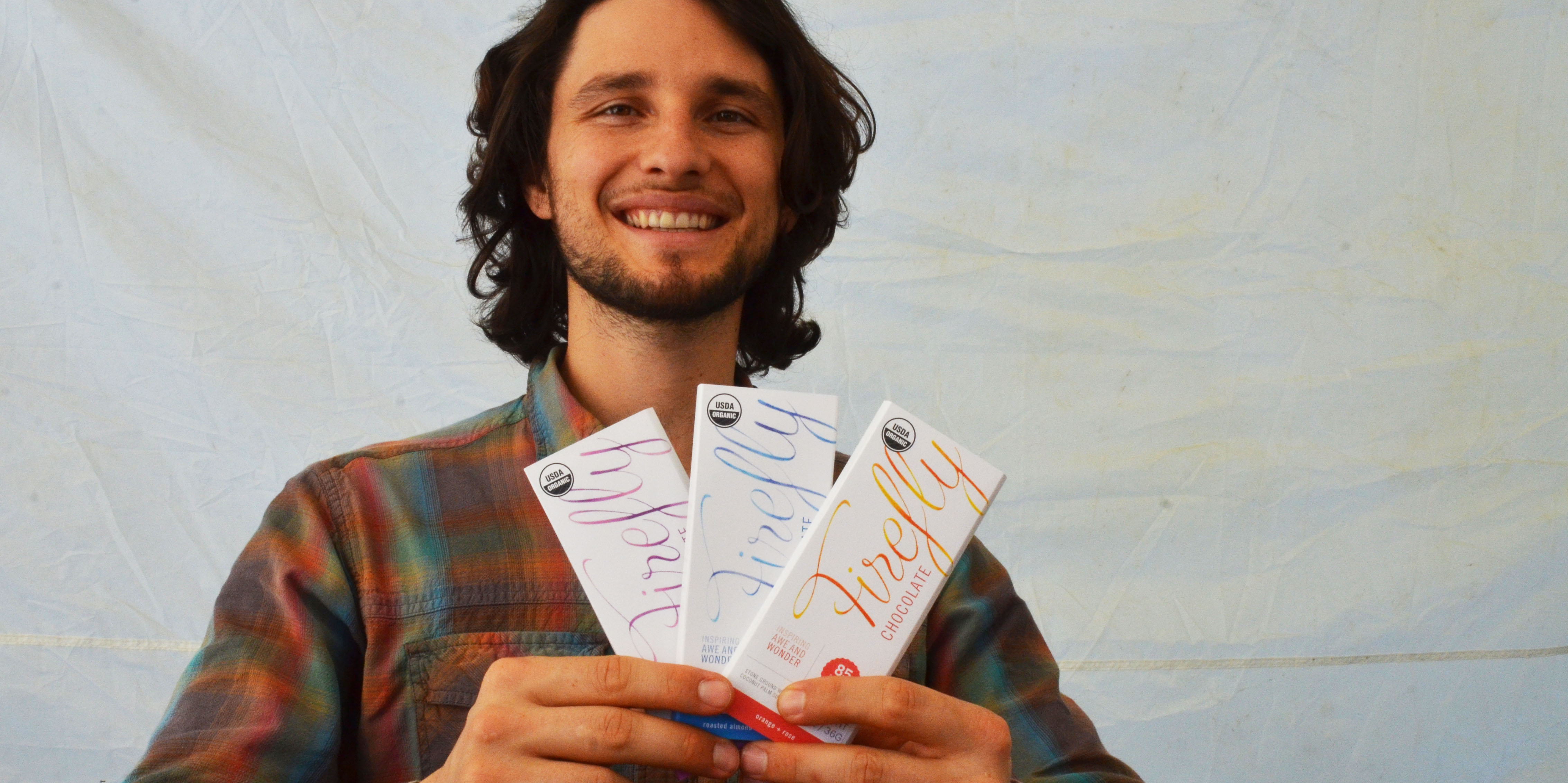Jonas Ketterle, founder and chocolate maker of Firefly Chocolate