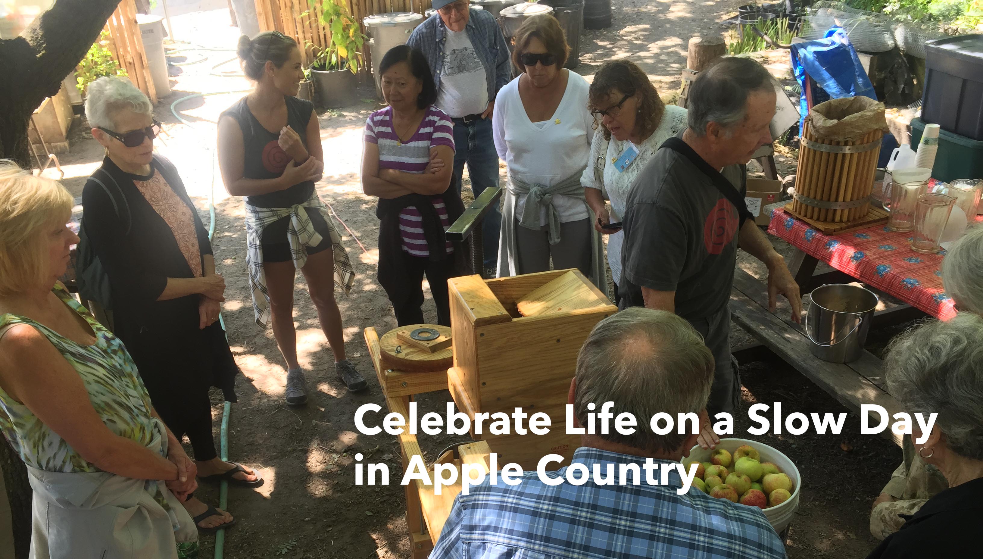 A Slow Day in Apple Country