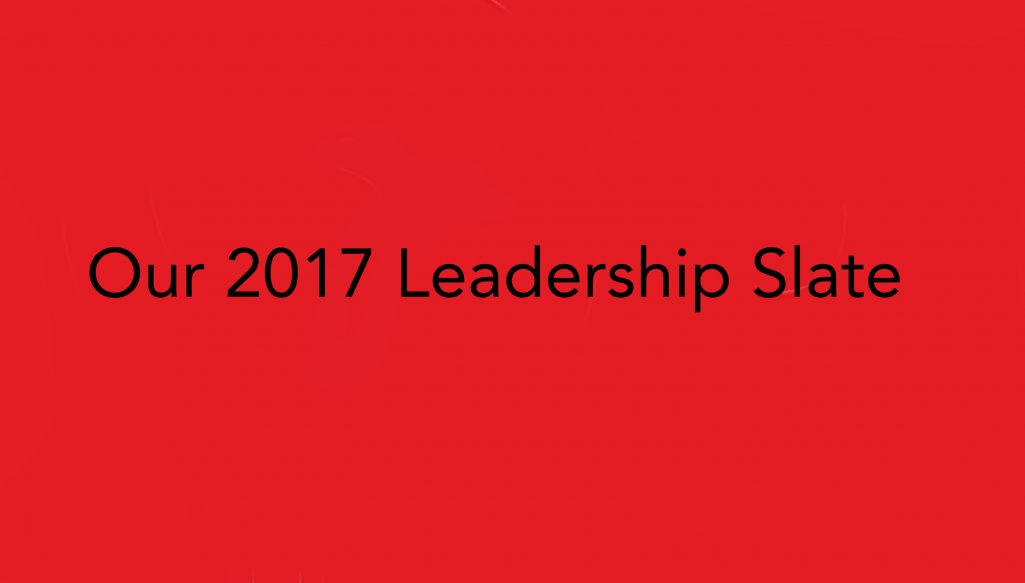 Slow Food Russian River 2017 Leadership Slate