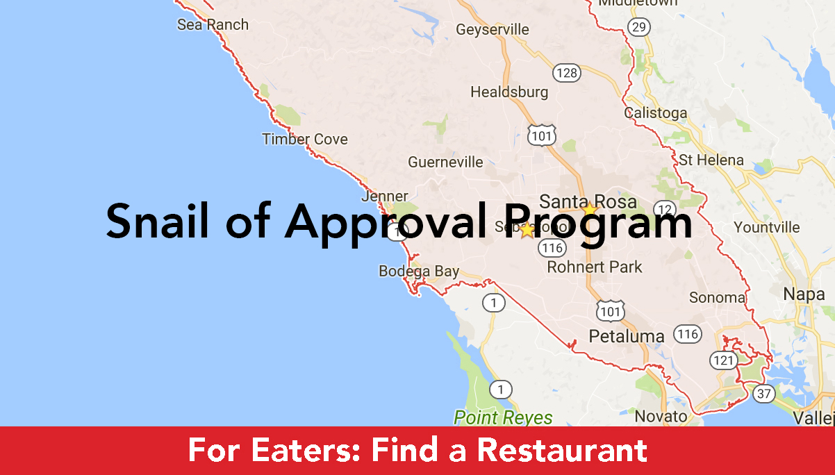 Snail of Approval Program - Slow Food in Sonoma County